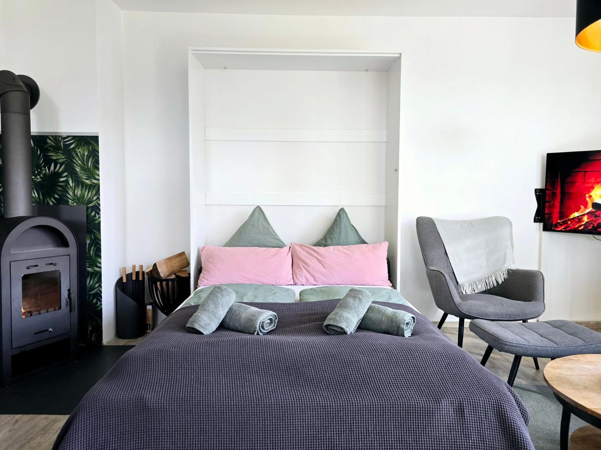Ferienwohnung Fuchsbau Mit Kamin & Terrasse & Hunde Винтерберг Экстерьер фото