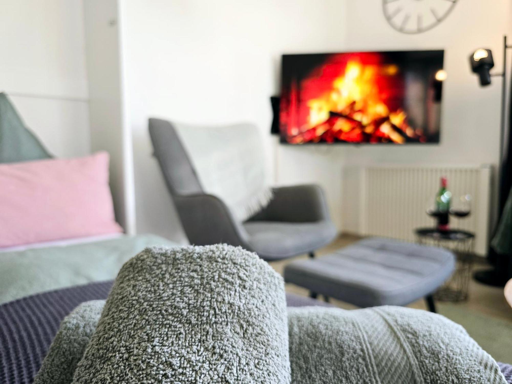 Ferienwohnung Fuchsbau Mit Kamin & Terrasse & Hunde Винтерберг Экстерьер фото