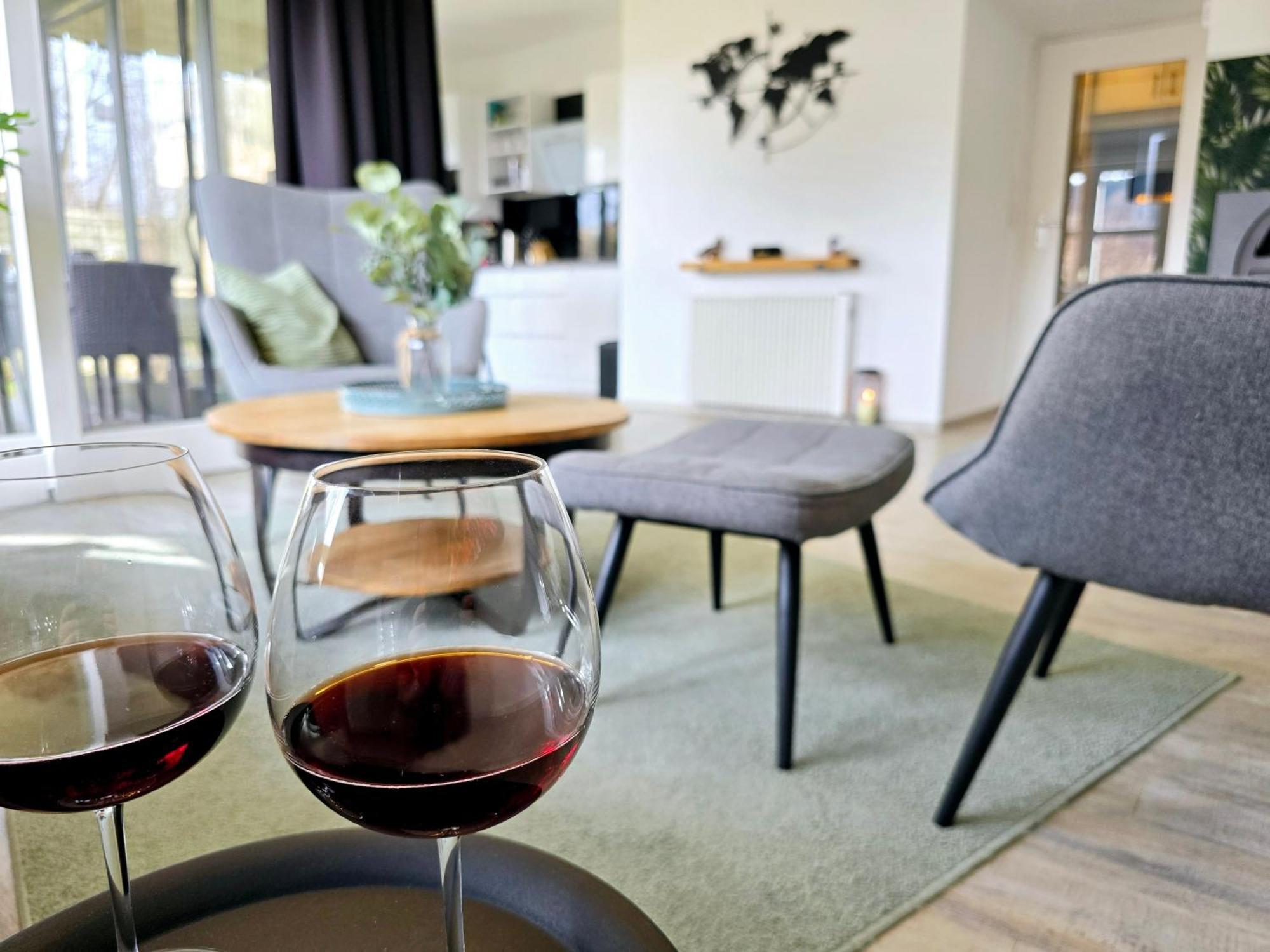 Ferienwohnung Fuchsbau Mit Kamin & Terrasse & Hunde Винтерберг Экстерьер фото