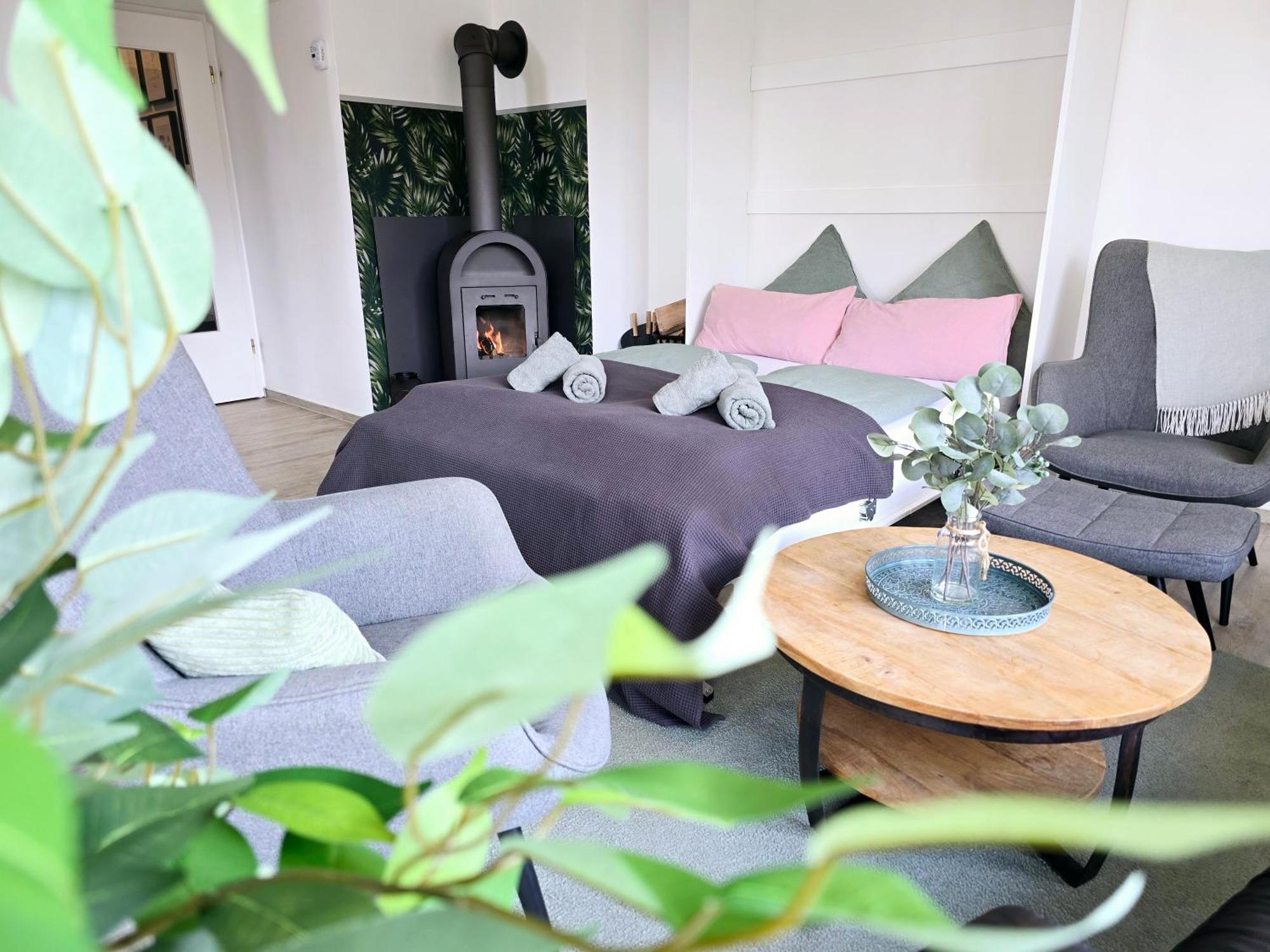 Ferienwohnung Fuchsbau Mit Kamin & Terrasse & Hunde Винтерберг Экстерьер фото
